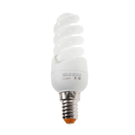 Energy-saving lamp TDM CLL-FST2, 9 W, 4000 K, E14, 32x99 mm-1