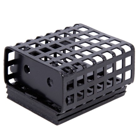 Feeding feeder "Yaman" rectangular 150 g, metal, removable plastic bottom, units. 10 pcs.-3