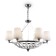 Suspension lamp Maytoni H021PL-06CH, E14, 6x40 W, 818x818x1370 mm, Chrome
