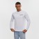 President longslevel, size XL, white color