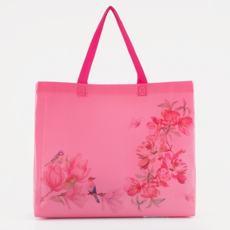 Household bag without lightning, pink color-1