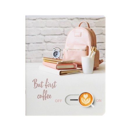 Notebook of 48 sheets in the "Girls" line, cover coated cardboard, offset unit, mix-12