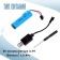Water blaster "Shark", works on the battery, the color is blue