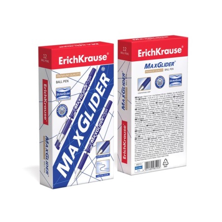 Ballic handle Erich Krause Maxglider Ultra Glide, Supercomfortable Letter, Blue-6
