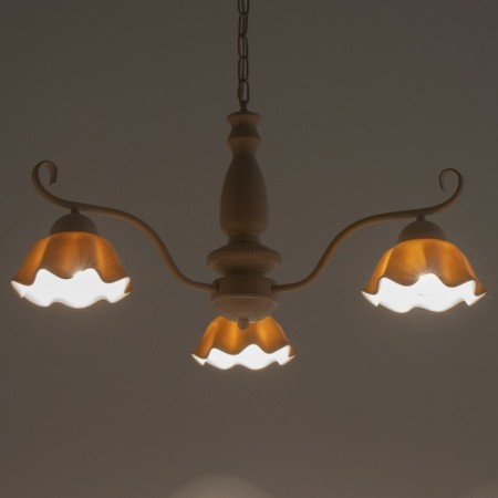 Luracia chandelier 3he27 40w is white 69x69x37-72 cm Bayerlux-3