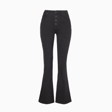 Female jeans, black color, size 40 (46)-6