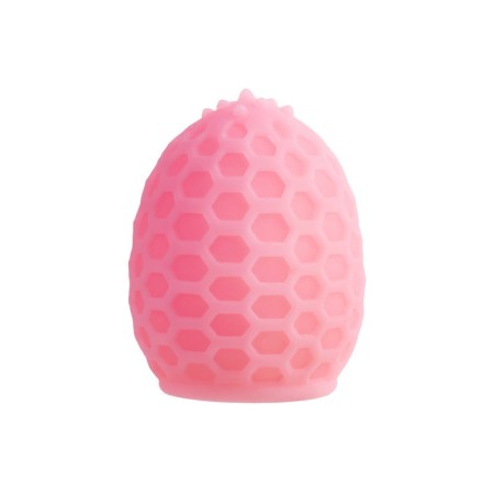 Masturbator A-Toys Pufl, Pink color, three, 6 cm d 2.7 cm-1