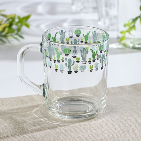 Glass glass for tea "Cacti", 250 ml-1