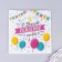 Paper napkins “Happy Birthday to you”, single -layer, 24x24 cm, set 20 pcs.