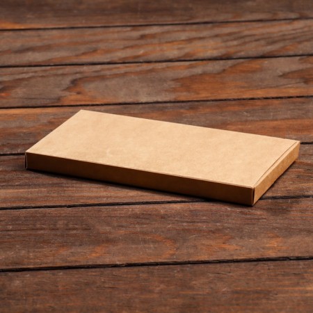 Gift box for tiles of chocolate, craft, 18 x 9 x 1.4 cm-2