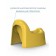 Pot children's amrobaby elect, yellow color