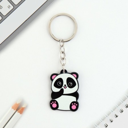 Acrylic keychain "Panda", 3.5 x 10 cm-2