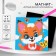 Diamond mosaic Magnet for children "Fox"