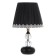 BATRISE table lamp E27 40W Black 25x25x33 cm Risalux