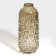 Vase for flowers "Malva" from dark transparent glass 30 x 15 x 15 cm