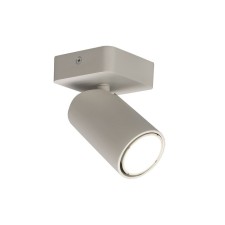 Wall-flowing lamp Mantra Sal, GU10, 1x10W, 80x80x128 mm, matte white color