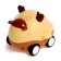 Musical toy "Funny cars", sound, light, yellow color