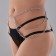 Erotic accessory on the waist, silver