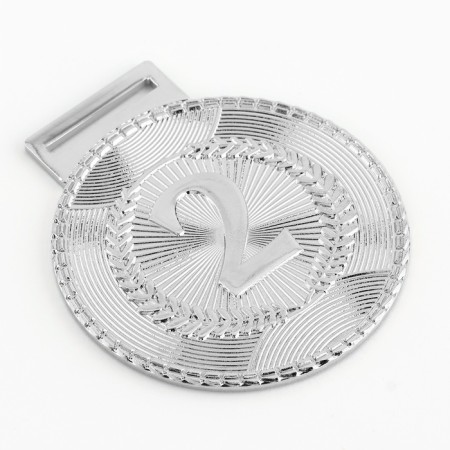 Prize medal 198, 2nd place, d = 5 cm, silver-3