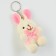 Soft toy "Rabbit" on the suspension, 7 cm, color mix