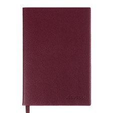 The diary is low, the A6+format, 116 sheets, cage, burgundy light, tonir.  cut