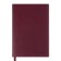 The diary is low, the A6+format, 116 sheets, cage, burgundy light, tonir. cut