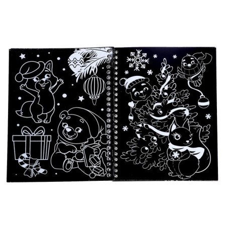 A book for the creativity of “engravings. Animals "-3