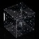 PVC folding box "Star Groze", 11 x 11 x 11 cm