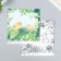 Scrapbooking paper bilateral "bunnies and chicken" density 180 g 15.5x17 cm