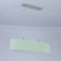 Suspended lamp 2x60W E27, size 79x22.5x113 cm