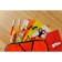 Folder for drawings and drawings A3, 470 x 350 x 20 mm, handles, textile, calligrata standard, orange, density 600d
