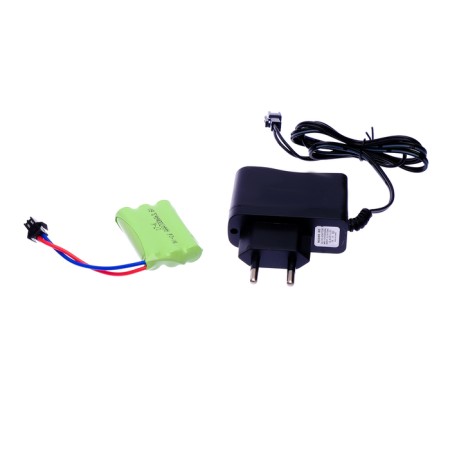 Radio-controlled jeep-trial machine, 4WD, operates on the battery-4