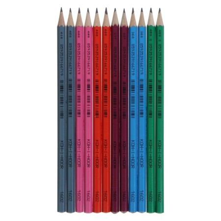 Chernographic pencil 2.0 mm, Koh-I-Noor Astra 1602 HB, L = 175 mm-2