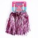 Pompons 2 pcs, lilac color