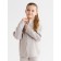 Costume (sweater and trousers) children's minku, beige color, height 122 cm