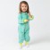 Complex for children, mint color, height 92 cm