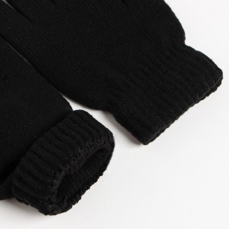 Male gloves double, mix color, size 8-9 (20-24)-2