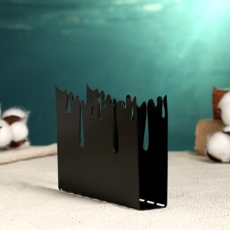 Napkin "paints" 12x4cm, black-2