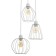 Bayerlux lamp "Batista" 3x40W E27 White 37x37x90cm