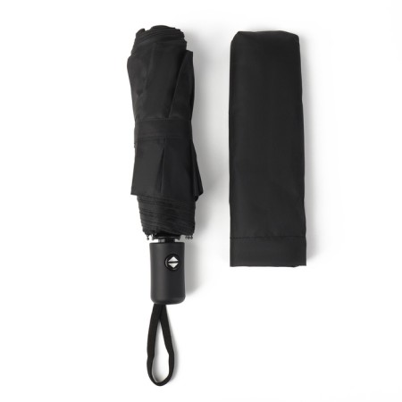 Automatic umbrella "monoton", 3 additions, 8 spokes, r = 48 cm, black color-10