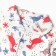 Pajamas for a boy, white/red color, height 80 cm
