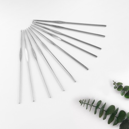 Knitting hook set, d = 1-1.9 mm, 12 cm, 10 pcs-2