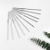 Knitting hook set, d = 1-1.9 mm, 12 cm, 10 pcs