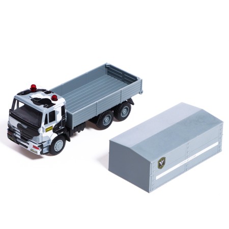 Metal truck "KAMAZ. OMON ", 1:54, inertia-3