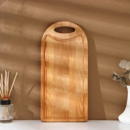 A set of cutting boards on the stand Adelica, 3 pcs: 38 × 18, 30 × 18, 22 × 18 cm, birch-1