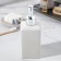 A dispenser for liquid soap "Love is everywhere", 350 ml.