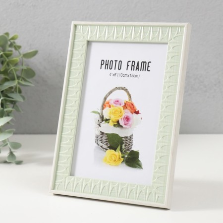 Photo frame Plastic 10x15 cm "Mint" Mint 17.7x12.2x1.1 cm-2