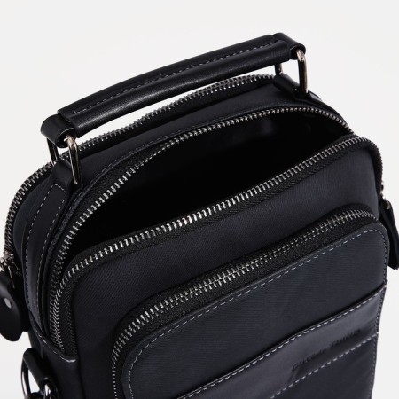 Male bag, guran tomp, black color-4