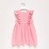 Baby dress with ruffles KAFTAN "Muslin", p 26 (80-86cm), pink