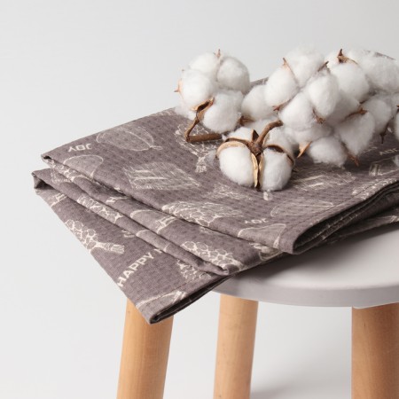 Towel "New Year's bath" 80x150 cm, 100% cotton, waffe, 160 g/m2
